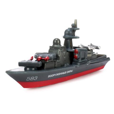Модель ин. мет. "Корабль" 8см, подвиж. дет, коробка SB-16-02-BO-M (Технопарк)