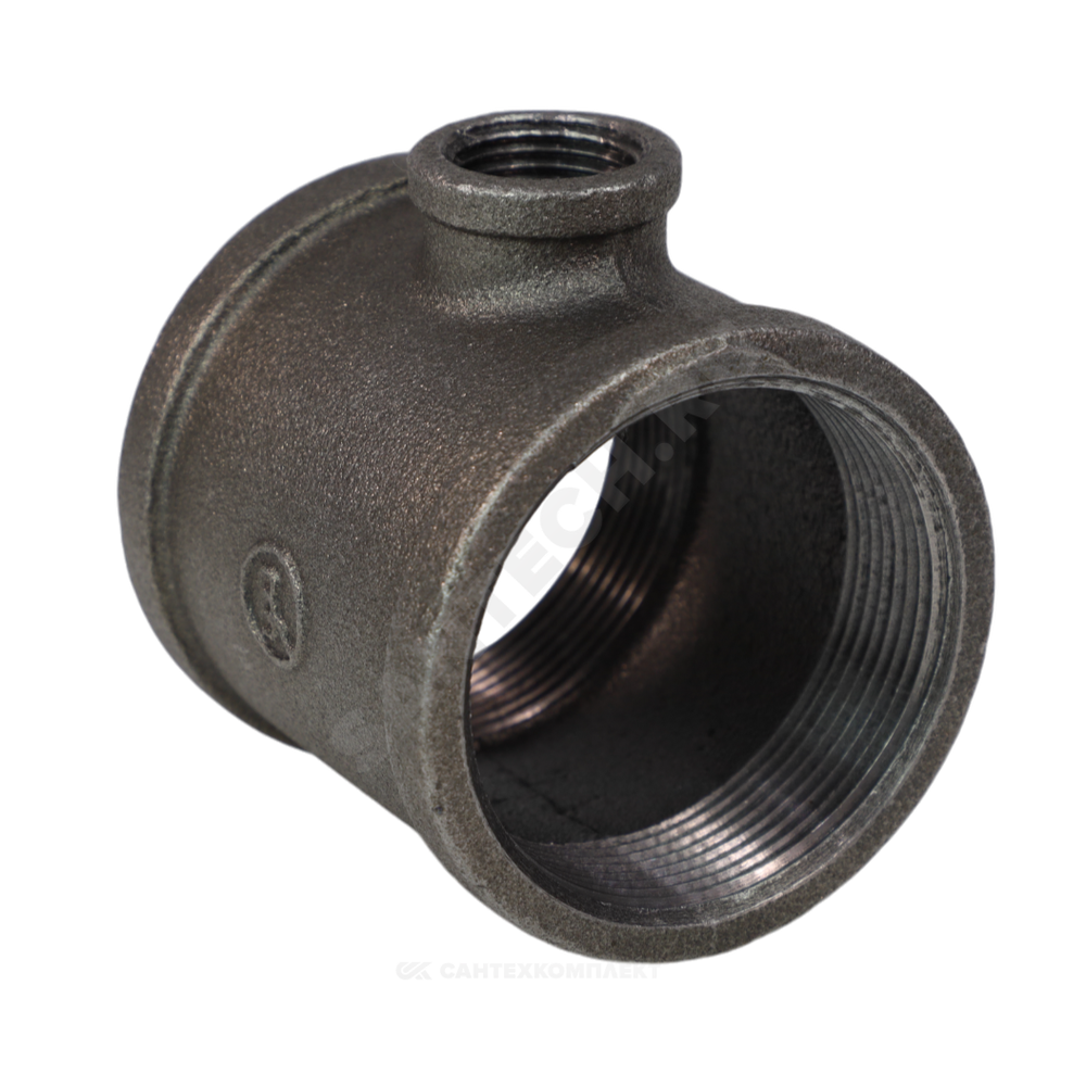 Тройник переходной чугун Ду 32х20 (1 1/4"х3/4") ВР/ВР Fittex PLUS
