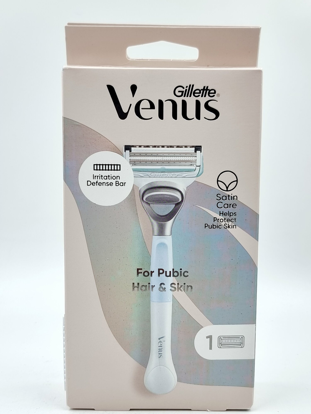 Бритвенный станок Venus Gillette  For Pubic Hair And Skin Razor для зоны бикини 1 шт