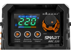 Инвертор сварочный ARC 220 "REAL SMART" (Z28403)