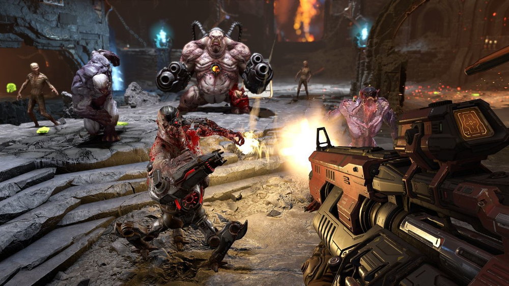 DOOM Eternal (диск для PS4, полностью на английском языке)