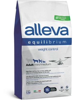 EQUILIBRIUM Weight control Корм для собак 2кг