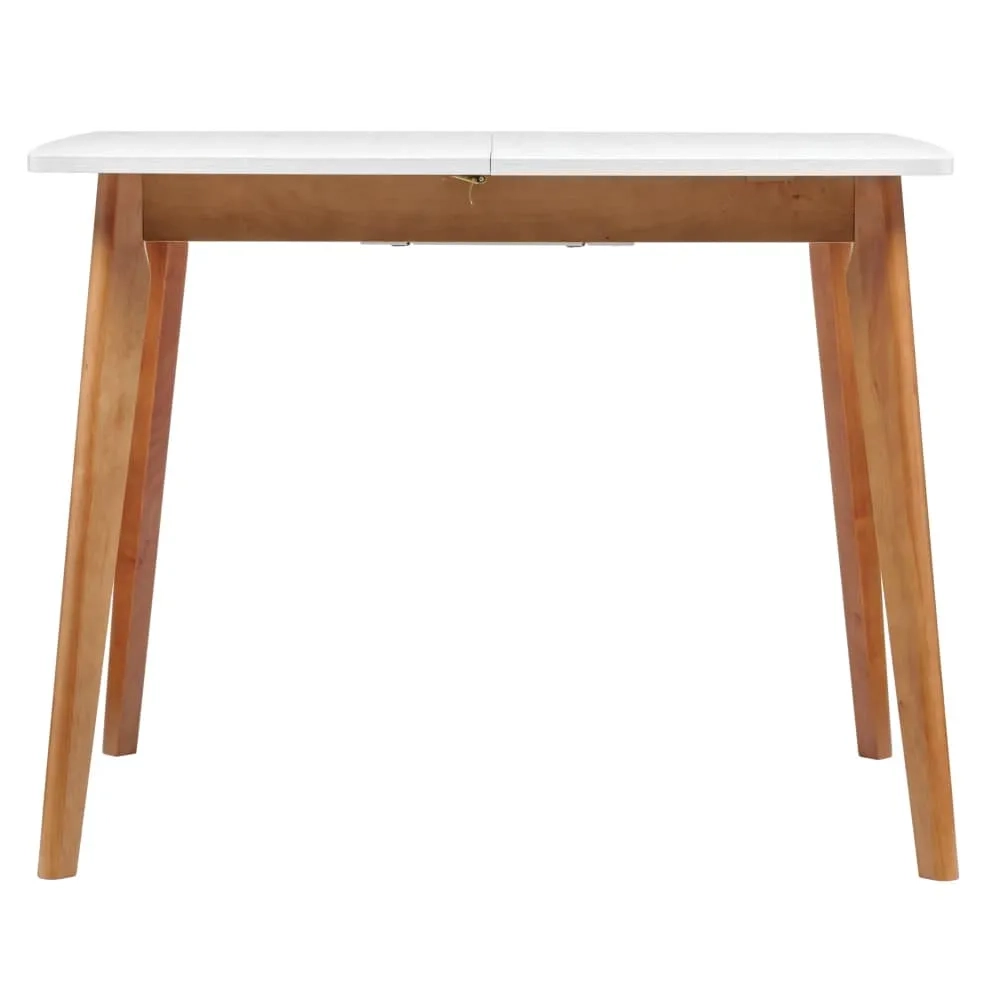 Стол Bradex Home Oslo раскладной 100-130x70x76см, Сосна Рандерс, орех миланский