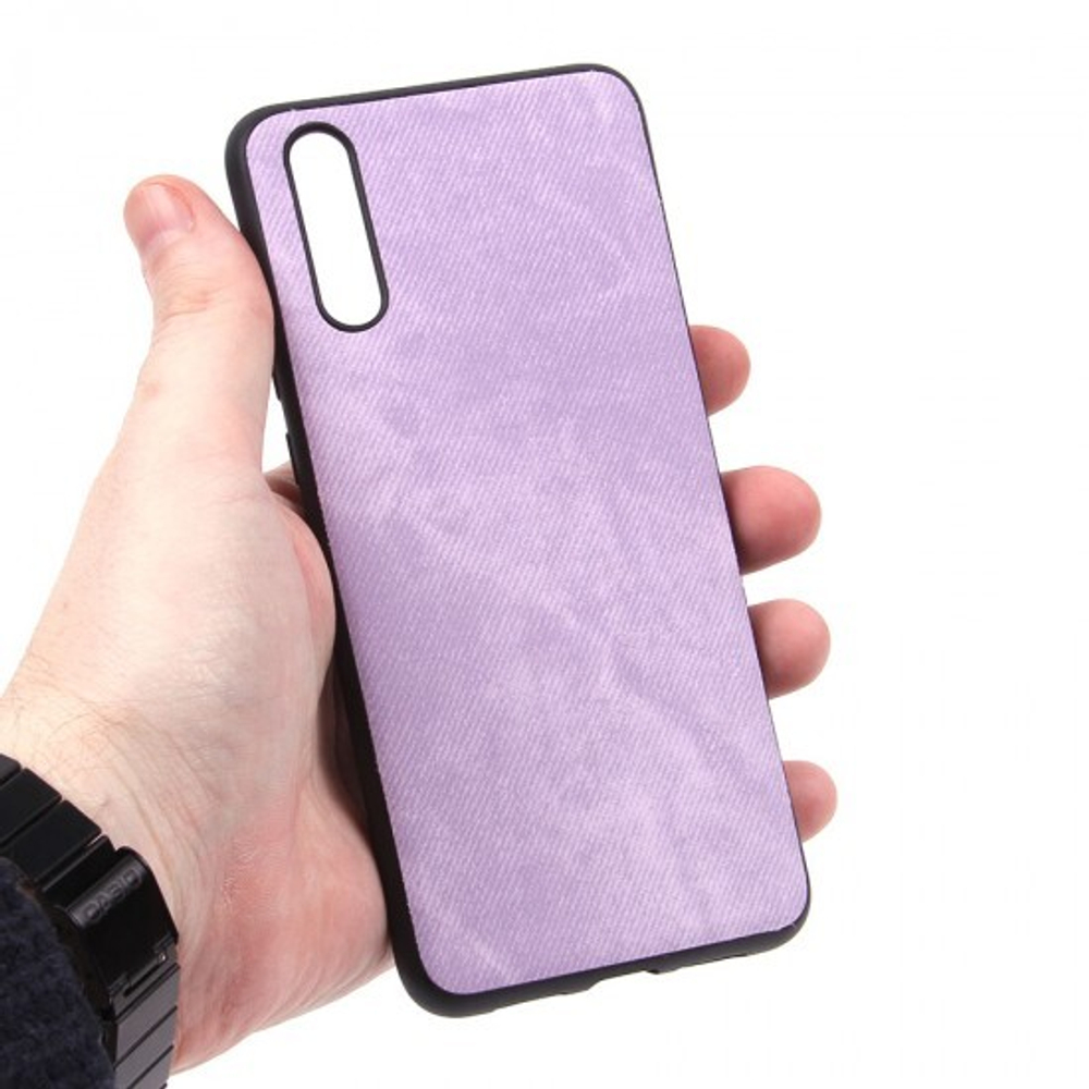 Чехол текстильный для Huawei P20, 010817 Бежевый