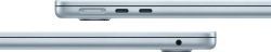 Ноутбук Apple MacBook Air A3240 M4 10 core 16Gb SSD256Gb/8 core GPU 13.6" Liquid Retina (2560x1664) macOS lt.blue WiFi BT Cam (MC6T4HN/A)