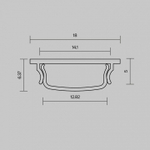 Профиль накладной Maytoni Led Strip Накладной профиль 631016