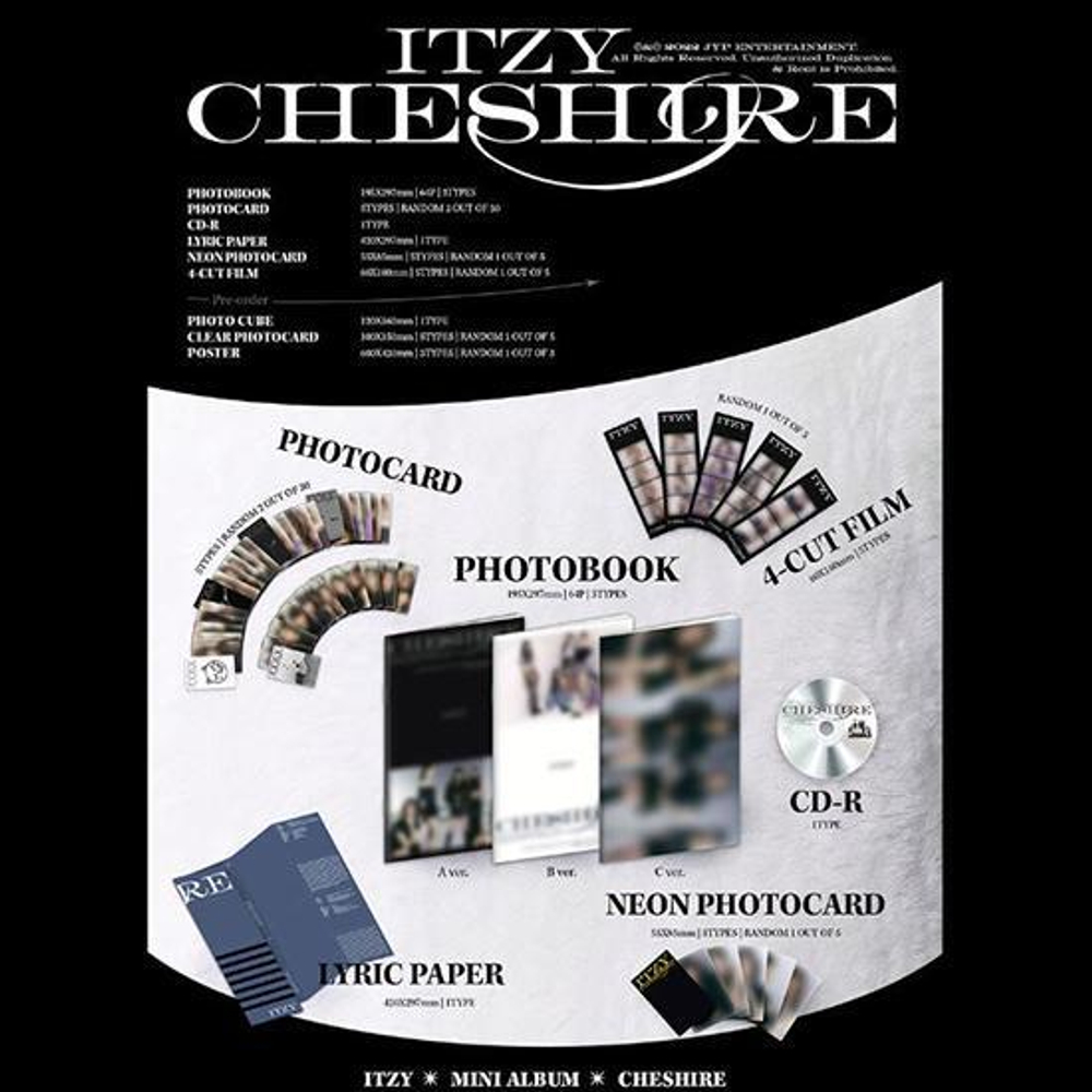 Альбом ITZY - CHESHIRE (STANDARD EDITION)