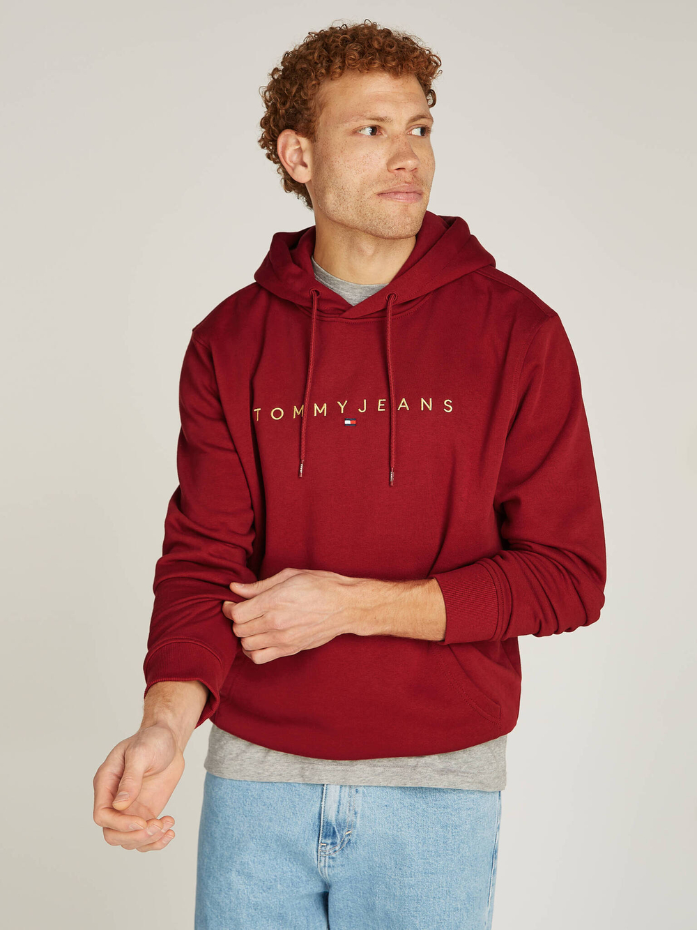 Худые Tommy Jeans - красный(DM0DM20503)