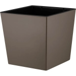 Горшок для цветов InGreen London CUBE 250 х 250 мм, 11,6 л c дренажной вставкой, французск