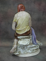 Статуэтка. Фарфор. Мечта рыбака. Capodimonte. Италия