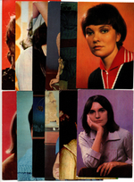 №76 Открытки Артисты и актёры СССР 1970–1980-е г. 25 штук. Цветные, чистые, без повторов