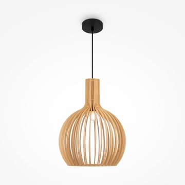 Подвесной светильник MOD194PL-01W чёрный Roots Maytoni
