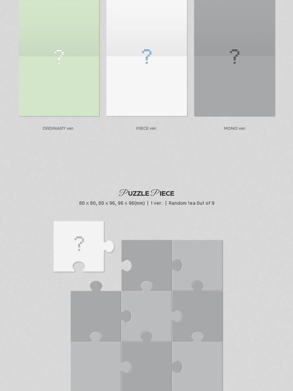 Альбом CRAVITY - MASTER:PIECE 5th Mini Album 3 Version SET