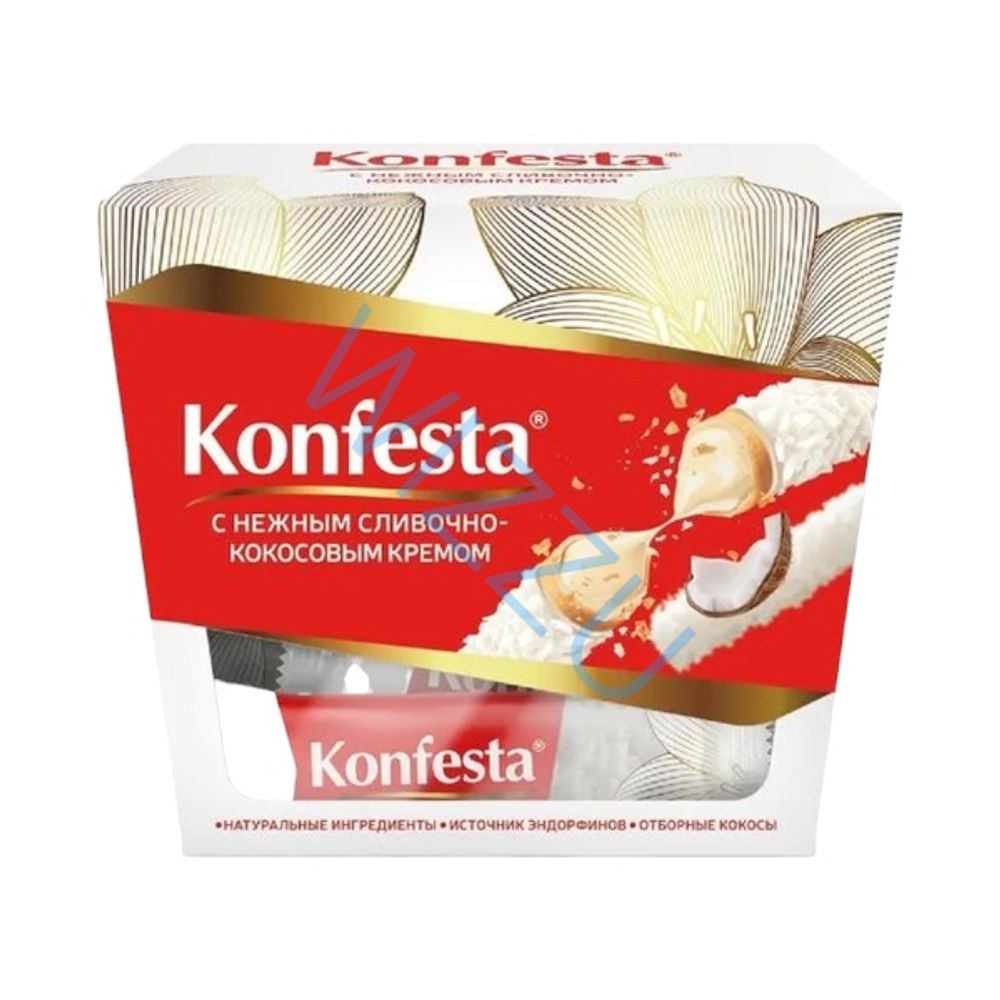 Конфеты Конфеста 150 гр. кокос. начинка под упаковка