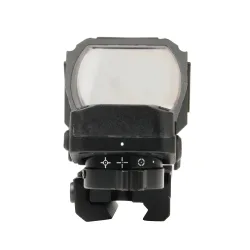 Прицел коллиматорный Veber Black Russian DOT 132 RD DVT11 - вид спереди с настройками