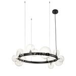 Люстра 8828P/S black/clear