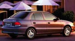 Арка правая Hyundai Accent (X3) 5 door hatch 1994-2000 хэтчбек