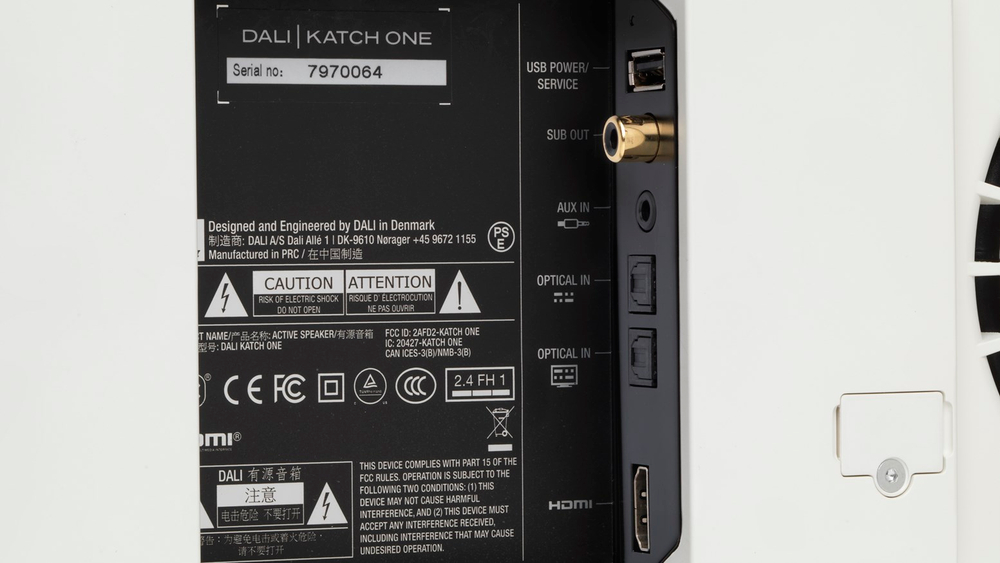 DALI KATCH ONE Черный [Iron Black] — саундбар