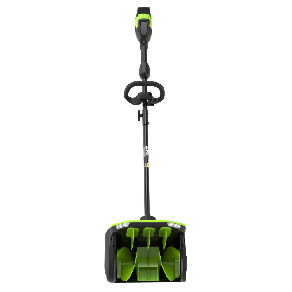 Аккумуляторная снегоуборочная лопата Greenworks GD40SS2 Арт. 2603107UH, 40V, 30 см, с регулируемым направлением выброса, бесщеточный, с 1хАКБ 8 Ач и ЗУ