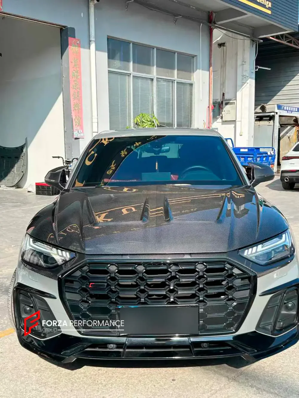 Карбоновый обвес для AUDI Q5 FY Рестайлинг 2020+ Ауди