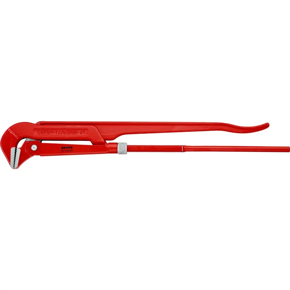 Клещи трубные 90° с красным порошковым покрытием 750 мм Knipex 83 10 040