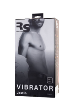 Телесный реалистичный вибратор Realstick Elite Vibro Justin - 21 см. (Цвет: телесный)