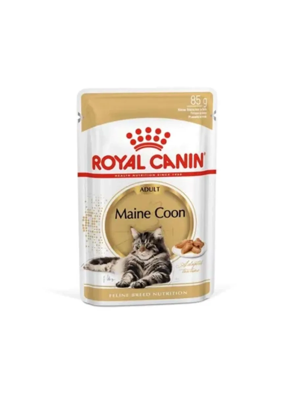 Maine Coon Adult Корм для кошек в соусе 85г*28шт