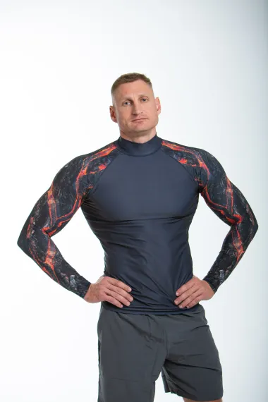 Гидромайка Mako Black Edition с длинным рукавом