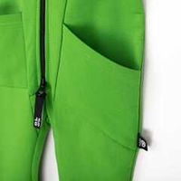 Ромпер на молнии с длинными штанинами "Bb team green"