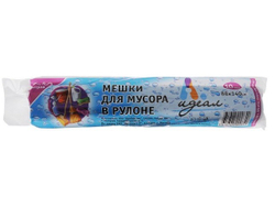 Мешки мусорные в рулонах 180л 88х110см 50мкм Идеал (10/150шт)
