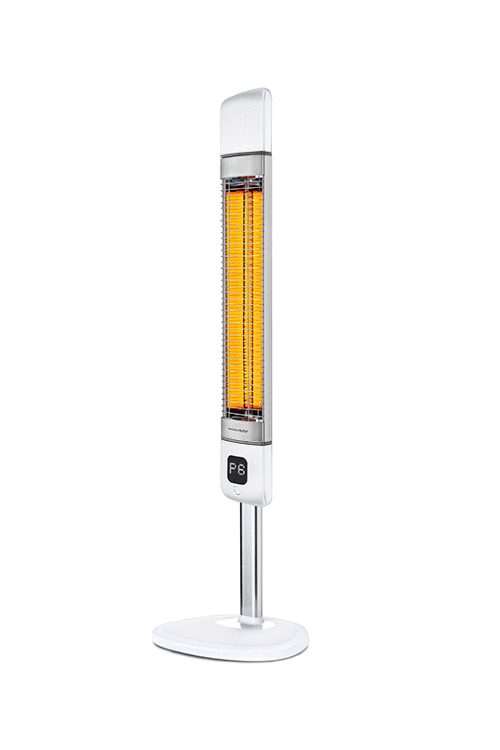 Уличный электрический обогреватель Luxeva SMART-FR 2500 white