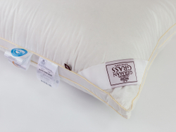 Подушка пуховая с бортиком 50x68 German Grass Квинель (Queen Down)
