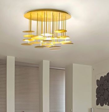 replica MILLELUMEN CIRCLES LED ceiling lamp by millelumen ( gold )