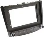 Магнитола для Lexus IS250 XE20 2005-2013 (ШГУ монохром, рамка с крутилками) - FarCar BX877 монитор 13" 2K QLED на Android 13, Быстрая, CarPlay, 4G SIM-слот