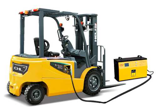 Электрический автопогрузчик CHL 2,5 т Li-Ion 80В/280Ач 4 опоры