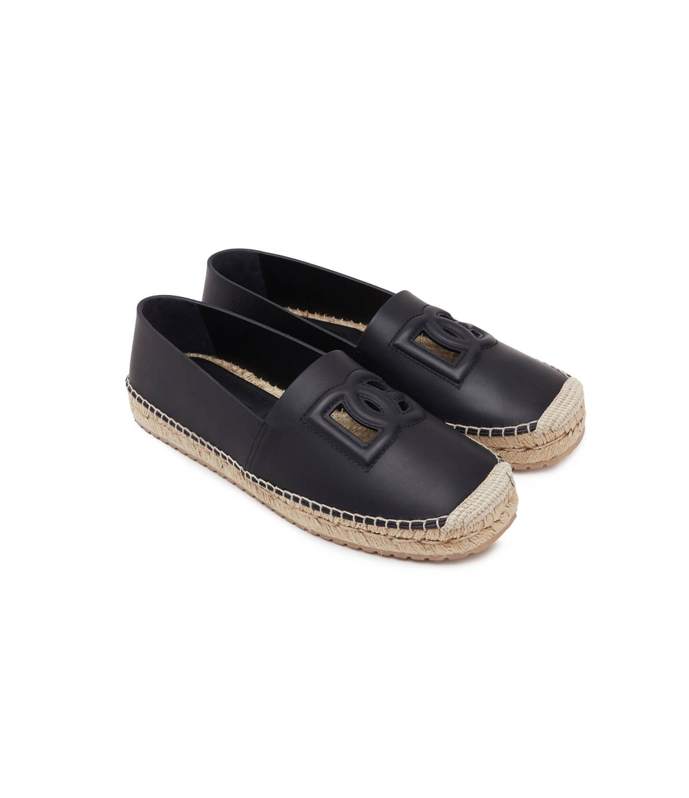 Кожаные эспадрильи Dolce & Gabbana - черный(A50574 AO602)
