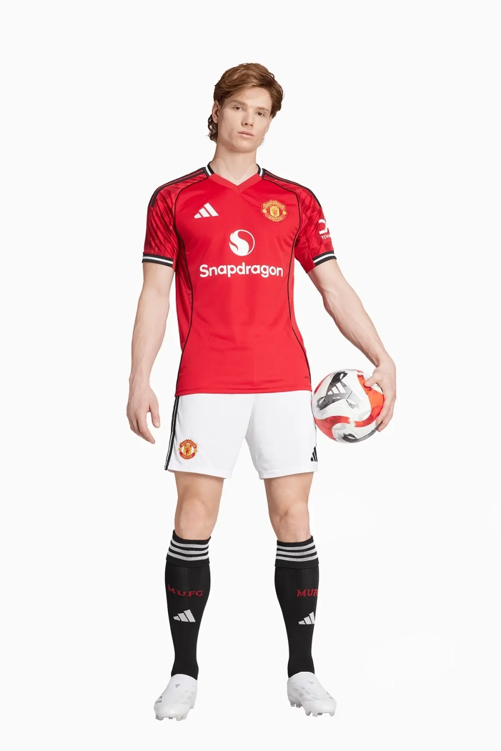 Шорты adidas Manchester United 25/26 Home - белый