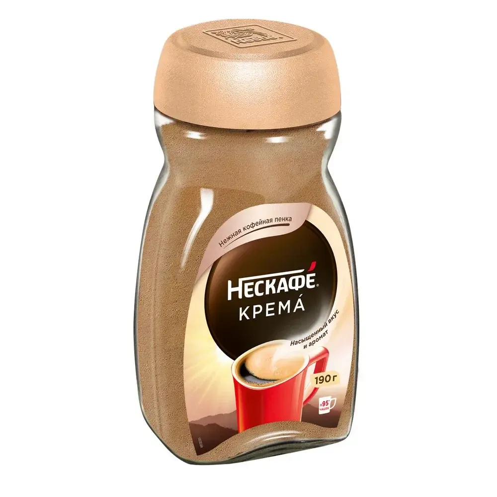 Кофе Нескафе Классик Крема ст/б 190г, шт