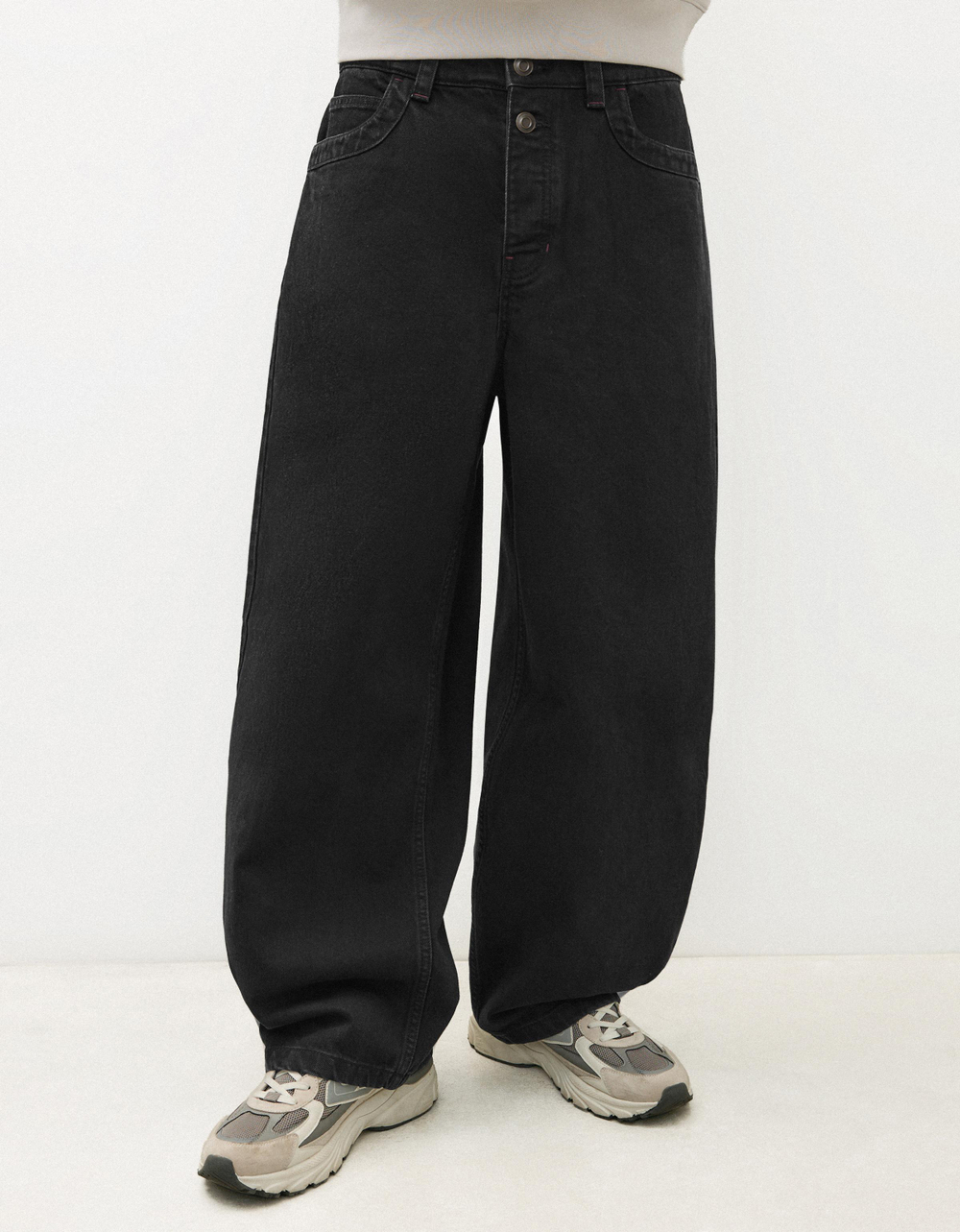 Мужские джинсы barrel fit, арт. 2581/335 - BERSHKA