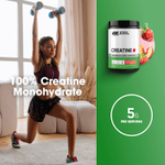 Optimum Nutrition, Creatine +, клубника и персик, 720 г (1,58 фунта)