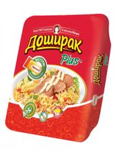 Лапша Доширак Плюс со вкусом говядины 105 г x 4 шт