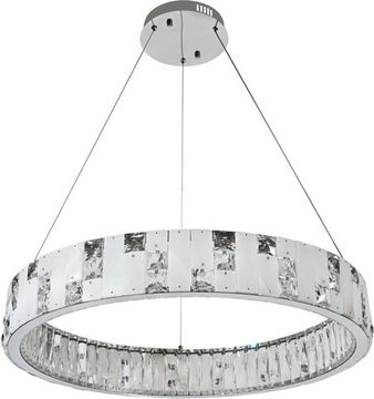 Люстра подвесная LED 80W 2800К-6500К 4015/09/08P хром Cherruti Stilfort
