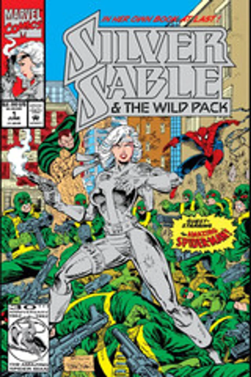 Silver Sable and the Wild Pack Vol 1 #1 (С автографом Steven Butler и Jim Sanders III)
