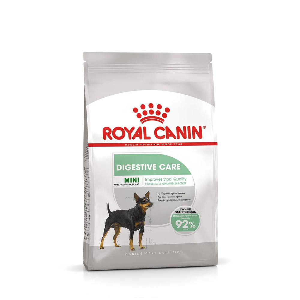 Royal Canin Mini Digestive Care Мини Дайджестив кэа Корм сухой для взрослых собак мелких пород с чувствительным пищеварением 3кг