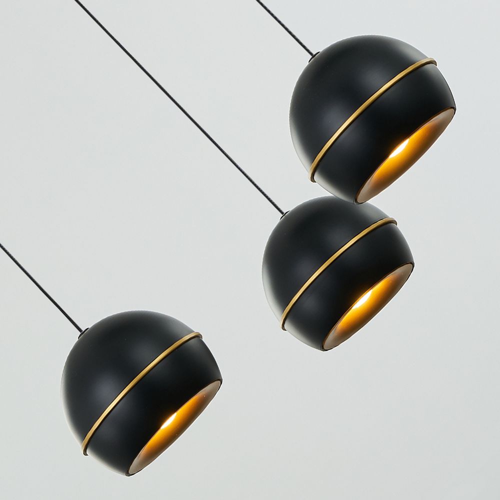 Подвесной светильник MD21001034-8A black/gold