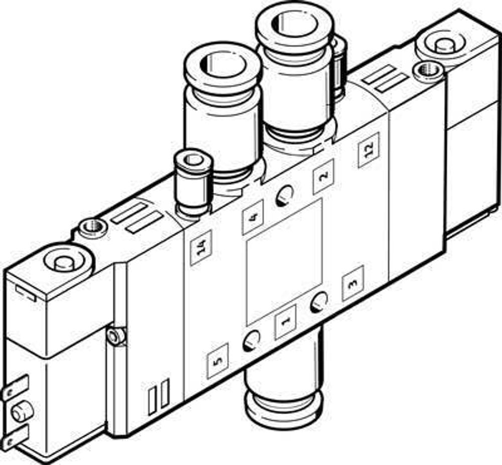CPE14-M1BH-5JS-QS-8 Распределитель с электроуправлением CPE14-M1BH-5JS-QS-8 Распределитель с электроуправлением