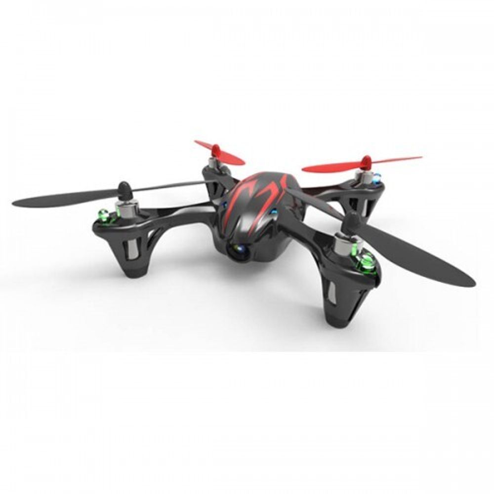 Квадрокоптер Hubsan X 4 Mini Quadcopter Camera (H107C-HD) черный с красной полосой Квадрокоптер Hubsan X 4 Mini Quadcopter Camera (H107C-HD) черный с красной полосой