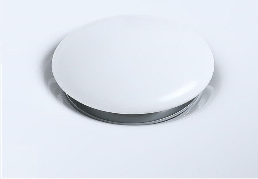 Донный клапан WeltWasser WW PP GL-WT 10000003677 click-clack Белый глянцевый