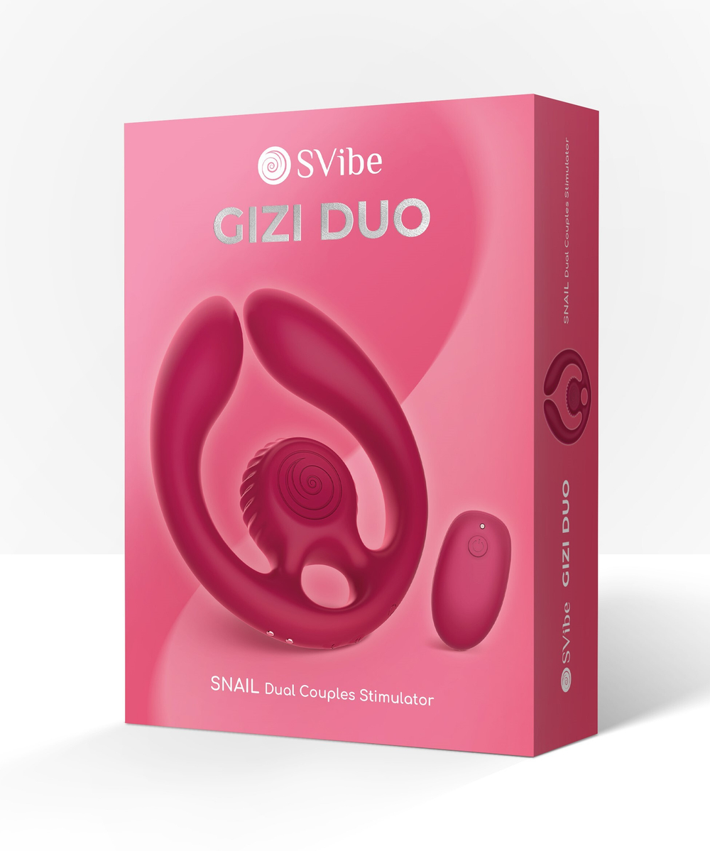 SVibe Snail GIZI Duo - Многофункциональный вибромассажер