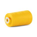 Нитка Gutermann Mara 120 (5000 метров), 1 боб., универсальная | 106 т.желтый